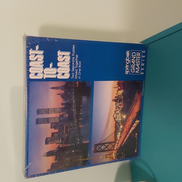 Other - NIB two puzzle set 14"x21" puzzles Springbok Grand Masters Series